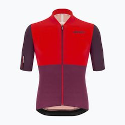 Koszulka rowerowa męska Santini Redux Istinto czerwona 2S94475REDUXISTIRSS