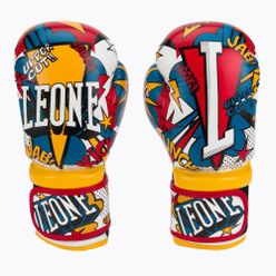 Rękawice bokserskie dziecięce Leone Hero kolorowe GN400J