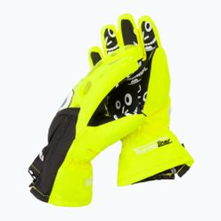 Rękawice narciarskie dziecięce Level Lucky żółte 4146