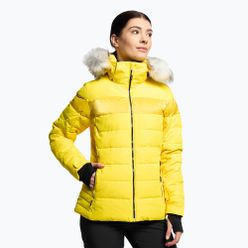Kurtka narciarska damska CMP żółta 30W0686/R411