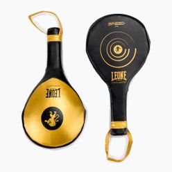 Packi bokserskie LEONE 1947 Speed Line Boxing Paddles czarno-złote GM551