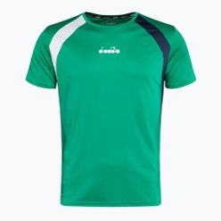 Koszulka tenisowa męska Diadora SS TS zielona DD-102.179124-70134