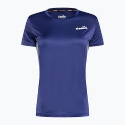Koszulka tenisowa damska Diadora SS TS niebieska DD-102.179119-60013