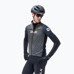 Kamizelka rowerowa męska Alé Black Reflective nero/black