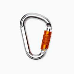 Karabinek Climbing Technology Hms Snappy Cf Twist Lock L4600006 srebrno-pomarańczowy 2C46000ZPE