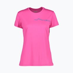 Koszulka trekkingowa damska CMP różowa 32T6046/H924