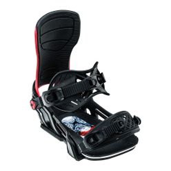 Wiązania snowboardowe Ben Metal Transfer czarno-czerwone 22BN007-BKRED