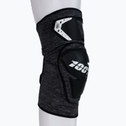 Ochraniacze rowerowe na kolana 100% Fortis Knee Guard grey heather/black