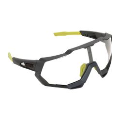 Okulary rowerowe 100% Speedtrap Photochromic Lens Lt 16-76% czarno-zielone STO-61023-802-01