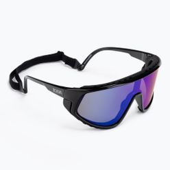 Okulary przeciwsłoneczne Ocean Sunglasses Waterkilly shiny black/revo blue 39000.17