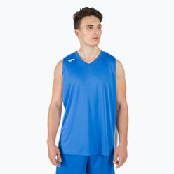 Koszulka koszykarska męska Joma Cancha III niebiesko-biała 101573.702