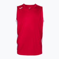 Koszulka koszykarska damska Joma Cancha III czerwono-biała 901129.602