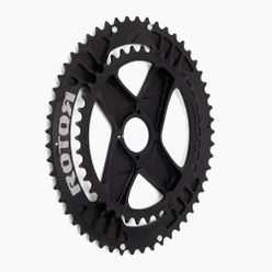 Zębatka Rotor Q Rings Dm Oval Chainring czarna C01-039-08010-0