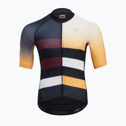 Koszulka rowerowa męska SILVINI Mazzano czarno-żółta 3122-MD2042/8702