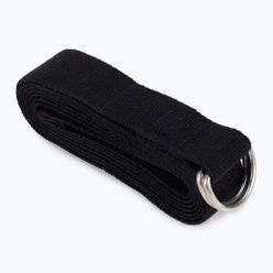 Pasek do jogi JadeYoga Strap 8' czarny YSB8