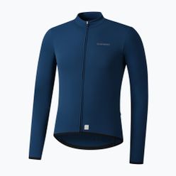 Bluza rowerowa męska Shimano Vertex Thermal LS Jersey niebieska PCWJSPWUE13MD2705