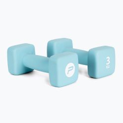 Hantle neoprenowe 3 kg Pure2Improve niebieskie P2I201410