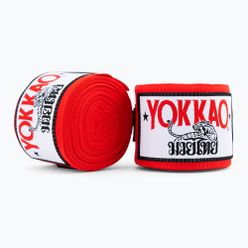 Bandaże bokserskie YOKKAO Premium czerwone HW-2-2