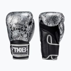 Rękawice bokserskie Top King Muay Thai Super Star Snake czarne TKBGSS-02A-BK