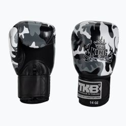 Rękawice bokserskie Top King Muay Thai Empower szare TKBGEM-03A-GY