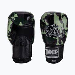 Rękawice bokserskie Top King Muay Thai Empower zielone TKBGEM-03A-GN