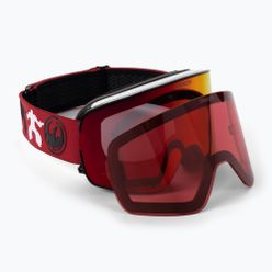 Gogle narciarskie Dragon NFX2 czarno-czerwone 40458-023