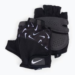 Rękawiczki treningowe damskie Nike Gym Elemental Printed czarne N0002556-091