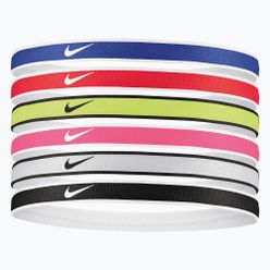 Opaski na głowę Nike Tipped Swoosh Sport 2.0 6 szt. kolorowe NI-N.100.2021