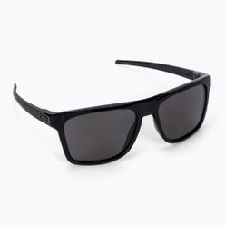 Okulary przeciwsłoneczne Oakley Leffingwell czarno-szare 0OO9100