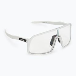 Okulary rowerowe Oakley Sutro matte white/clear to black photochromic 0OO9406