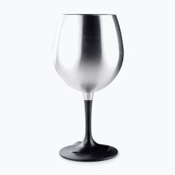 Kieliszek turystyczny GSI Outdoors Glacier Stainless Nesting Red Wine Glass srebrny 63310