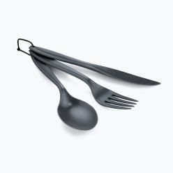 Zestaw sztućców GSI Outdoors Ring Cutlery szary 70505