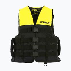 Kamizelka asekuracyjna męska Jetpilot Strike Nylon żółto-czarna 1902802