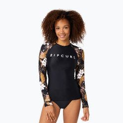 Koszulka do pływania damska Rip Curl Playabella Relaxed czarna 119WRV