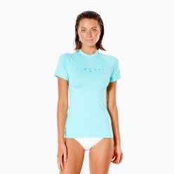 Koszulka do pływania damska Rip Curl Golden Rays UV błękitna WLY3MW