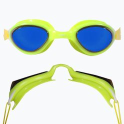 Okulary do pływania BlueSeventy Flow Mirror yellow/blue