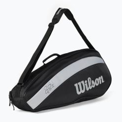 Torba tenisowa Wilson RF Team 3 Pack czarno-biała WR8005801