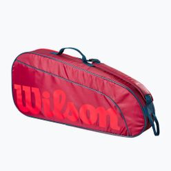 Torba tenisowa dziecięca Wilson Junior 3 Pack czerwona WR8023903001