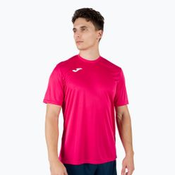 Koszulka piłkarska Joma Combi SS różowa 100052