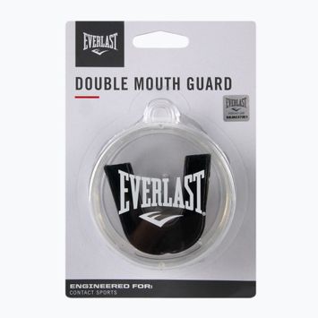 Ochraniacz szczęki podwójny Everlast czarny