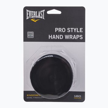 Bandaże bokserskie Everlast 450 cm black