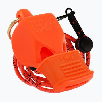 Gwizdek ze sznurkiem Fox 40 Classic CMG Safety orange