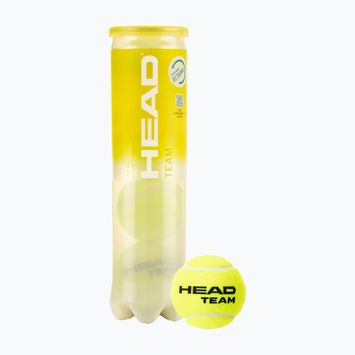 Piłki tenisowe HEAD Team 4 szt. yellow