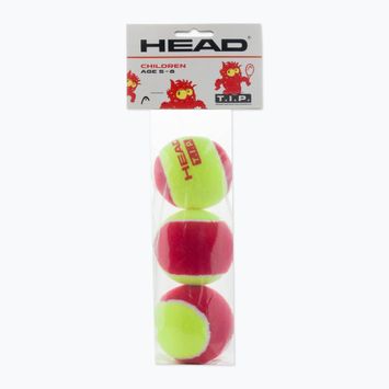 Piłki tenisowe dziecięce HEAD Tip Red 3 szt. red