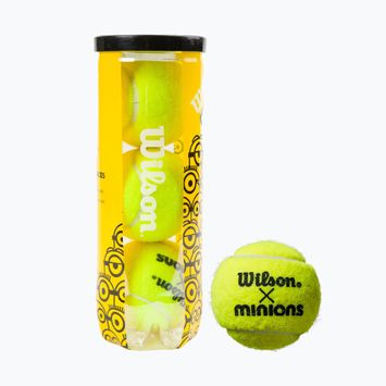 Piłki tenisowe dziecięce Wilson Minions Tennis 3 szt. yellow