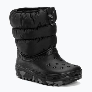 Śniegowce dziecięce Crocs Classic Neo Puff black