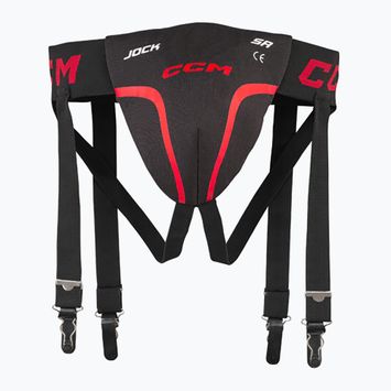 Suspensor męski CCM Jock Combo SR black/red