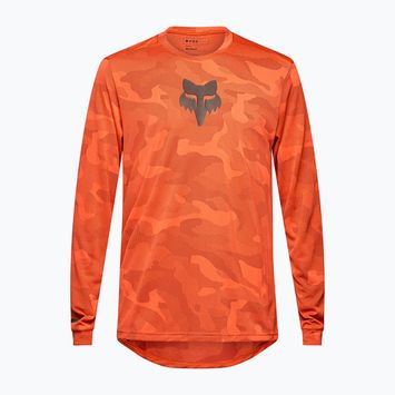 Longsleeve rowerowy męski Fox Racing Ranger Tru Dri blood orange