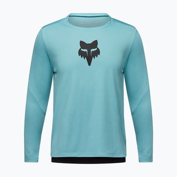 Longsleeve rowerowy dziecięcy Fox Racing Ranger Fox Head Jr vintage wash blue
