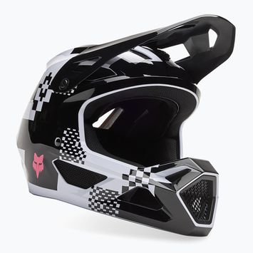 Kask rowerowy dziecięcy Fox Racing Rampage Digi Image CE/CPSC Jr black/white